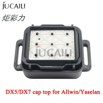 Jucaili 1 шт. эко сольвентный принтер Allwin cap top для DX5/DX7 головка для Allwin E1800 E160 E180 E320 Yaselan плоттеры Укупорочная станция