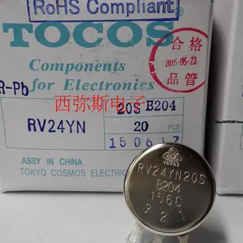 Аутентичный японский оригинальный потенциометр из углеродной пленки TOCOS rv24yn20sb204 200K Tokyo Moscom