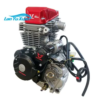 250-кубовый двигатель мотоцикла Zongshen 4-клапанный 250-кубовый двигатель с 5-ступенчатой переменной частотой вращения Zongshen CB250R внедорожный мотоциклетный двигатель