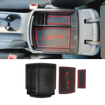 Для Hyundai Kona Encino 2017-2021 ABS, Подлокотник Центральной консоли Автомобиля, Ящик для хранения, Подставки для укладки, Контейнер, Органайзер, Аксессуары