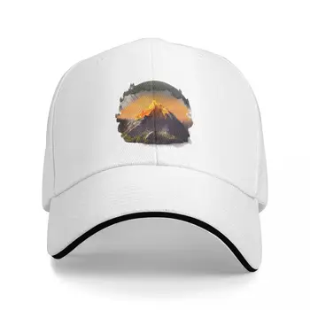 Бейсбольная кепка Для мужчин И женщин, ремешок для инструментов, Оранжевая кварцевая горная кепка от Солнца, кепка дальнобойщика, одежда для гольфа