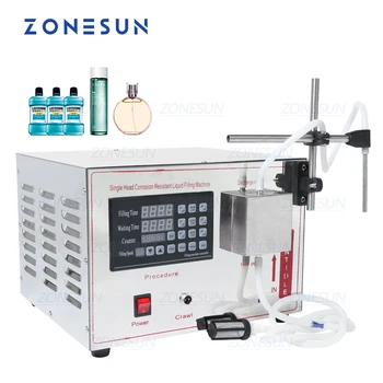 ZONESUN ZS-YG1 Автоматическая Машина Для Розлива Магнитного насоса, Парфюмерный Сок, Эфирное Масло, Жидкость