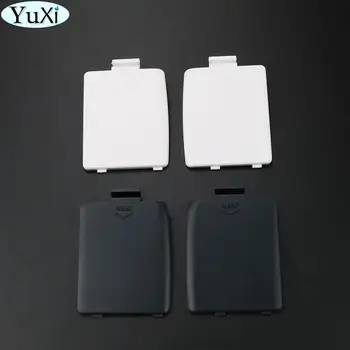 YuXi 1 комплект Чехлов для батарейного отсека для консоли Sega Gamegear GG L R Левый Правый Белый/черный