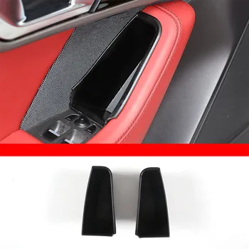 Коробка для хранения дверных ручек автомобиля из АБС-пластика для Jaguar F-TYPE 2013-2024 Автоаксессуары
