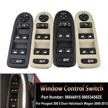 Новая Консольная Кнопка Главного Переключателя Электрического окна Для Peugeot 308 508 Citroen C5 98053439 96644915 98053458Z 98053458ZE