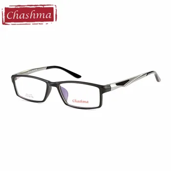 Бренд Chashma TR90 Оправа Алюминиево-магниевый височный пружинный шарнир Модные Полнокадровые очки в оправе спортивного стиля для мужчин