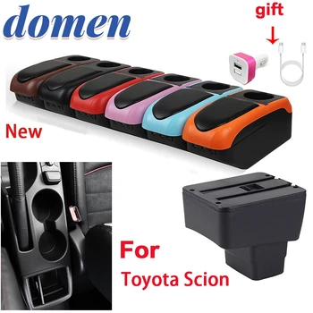 Для Toyota Scion Модернизация подлокотника Toyota Scion-Scion iA Автомобильный подлокотник Коробка для хранения Зарядка с USB подстаканником