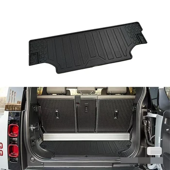 Коврик для заднего багажника Defender 90 2020-2023 TPE Пластиковая черная накладка на заднюю дверь
