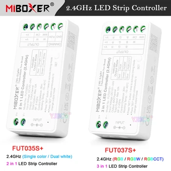 Miboxer FUT035S (одноцветный Двойной белый CCT) 2 в 1 Контроллер светодиодной ленты 2,4G RGB CW WW RGBW RGBCCT 3 в 1 Диммер 12 В 24 В