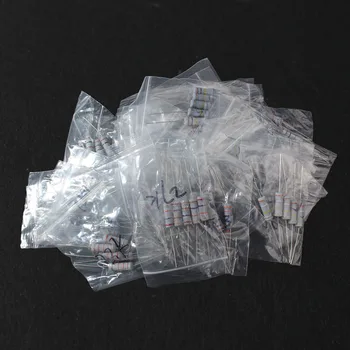 150 шт./лот 30 Значений 3 Вт Карбоновый пленочный резистор В Упаковке Ассорти DIY Kit для электронных компонентов 0,1 R ~ 750R, сопротивление 1 К ~ 820 К Ом