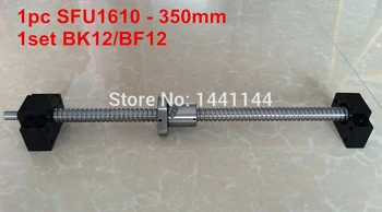 Шариковый винт SFU1610 - 350mm с обработанным концом + поддержка BK12/BF12 с ЧПУ