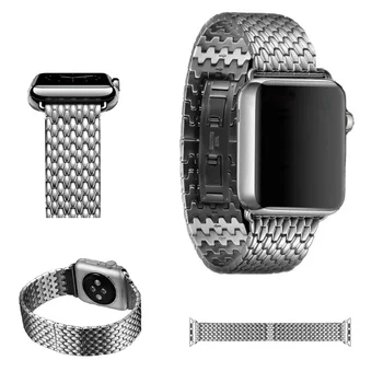 URVOI link браслет для Apple watch band ultra series 8 7 6 SE 543 броневой ремешок из нержавеющей стали с застежкой-бабочкой 41 45 мм