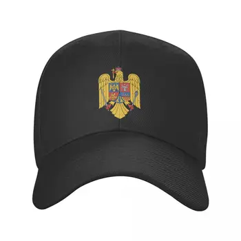 Новая Персонализированная бейсболка с гербом Румынии Орел для мужчин и Женщин Регулируемый Флаг Румынии Шляпа Гордого папы Уличная Одежда