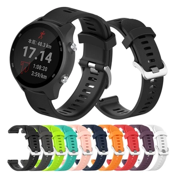 20 мм Ремешок для часов Samsung Galaxy Watch 4/5/6/5 Pro Спортивный силиконовый браслет-ремешок для Amazfit Watch Bip Huawei Watch GT2/3 42 мм