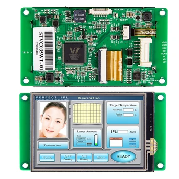 Беспроводное управление 3,5-дюймовый TFT ЖК-интерфейс Управления Светодиодный драйвер подсветки с интерфейсом RS232