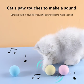 Игрушка для кошек, устойчивые к укусам Коренные зубы котят, Забавный шарик для кошачьей мяты