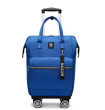 Женская дорожная сумка-рюкзак на колесиках, женский рюкзак на колесиках, 20-дюймовый женский ручной багаж, сумки-тележки, 22-дюймовый женский чемодан