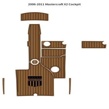 2006-2011 Mastercraft X2 Коврик для кокпита Лодки из пены EVA, коврик для пола из искусственного тика