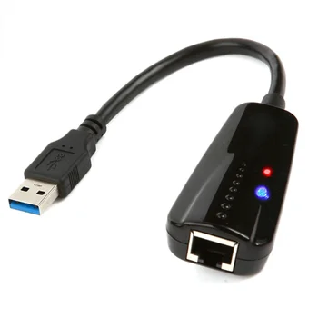 DM-HE78 RTL8153 Гигабитная сетевая карта USB3.0 без привода, Преобразователь проводного внешнего сетевого кабеля USB В RJ45