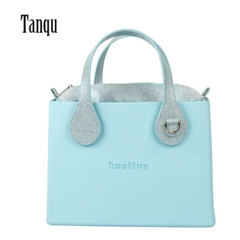 2022 Новая квадратная сумка tanqu EVA с Позолоченной Вставкой и плоскими Ручками, водонепроницаемая женская сумка Obag в стиле Obag, Сумочка