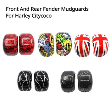 Пластиковые детали, Закрылки Передних и задних крыльев, брызговики для китайских Аксессуаров для электрических скутеров Harley Citycoco