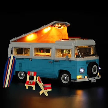 Комплект светодиодных ламп BrickBling Для 10279 T2 Camper Van, Коллекционная Модель Автомобиля, игрушка (без строительных блоков)