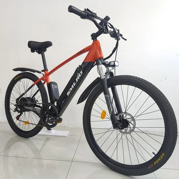 SMLRO C6-1 26-дюймовый Электрический велосипед для езды на сверхлегком литиевом аккумуляторе City EBike, велосипед с электроприводом на длительный срок службы