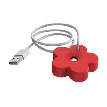 USB портативный мини персональный увлажнитель воздуха с функцией отключения холодного тумана на 8 часов для домашнего офиса красный