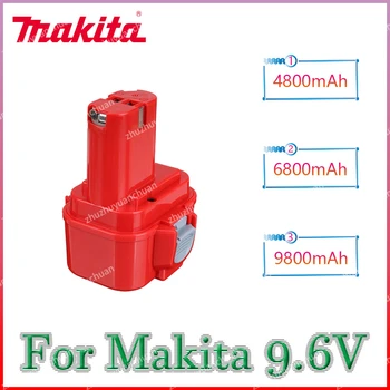 4800 мАч Аккумуляторные батареи для Отвертки Makita 9,6 В Электроинструмент Bateria PA09 9120 9122 9134 Аккумулятор для отвертки