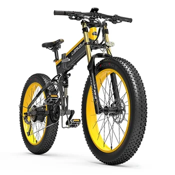 ЕС США 1000 Вт электрический велосипед 48V14.5ah литиевая батарея ebike 26 дюймов fat tire электрический горный велосипед складной электрический велосипед