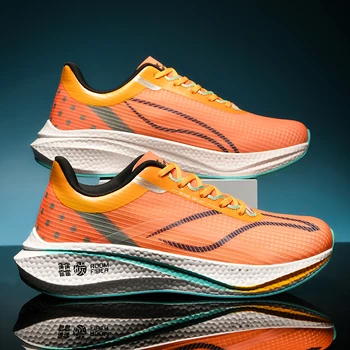 3,0 Карбоновые кроссовки для бега, амортизирующие и дышащие для марафонских гонок, мягкая подошва, легкие Мужские и женские 