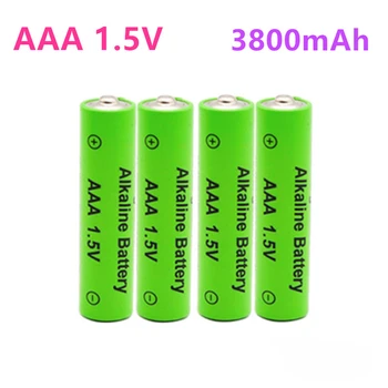 1,5 В AAA батарея 3800 мАч Перезаряжаемая батарея NI-MH 1,5 В AAA батарея для часов, мышей, компьютеров, игрушек и так далее + бесплатная доставка