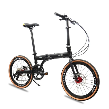 Складной велосипед 20 дюймов 451 колесо из алюминиевого сплава с 8 скоростями механического дискового тормоза Складной детский велосипед Minivelo для взрослых 18 BMX