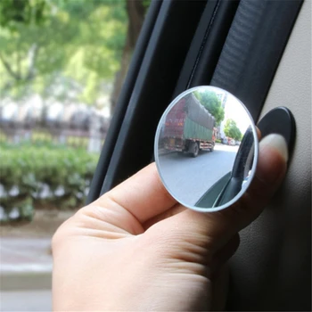 Новый прочный дизайн с регулируемыми широкоугольными объективами, Зеркало заднего вида на заднем сиденье, зеркало для слепых зон