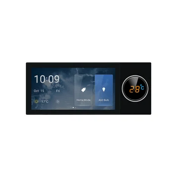 6-Дюймовый Tuya Zigbee Hub BLE Wi-Fi RS485 многофункциональная панель домашней автоматизации температурная смарт-панель управления с сенсорным экраном Android