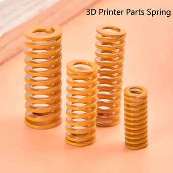 Пружины сжатия материнской платы 3D-принтера 8 * 20 мм, легкая нагрузка для CR-10 Ender, 3 пружины с подогревом, Выравнивание соединения снизу