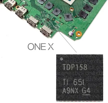 1 шт. HDMI-совместимый чип управления IC Retimer TDP158 Запчасти для ремонта консольных аксессуаров Xbox One X