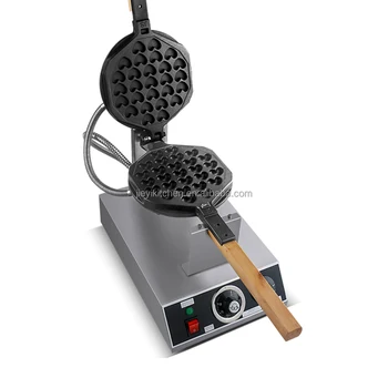 Машина для выпечки тортов с одной головкой Коммерческая Вафельница Профессиональная машина для приготовления яичных тортов